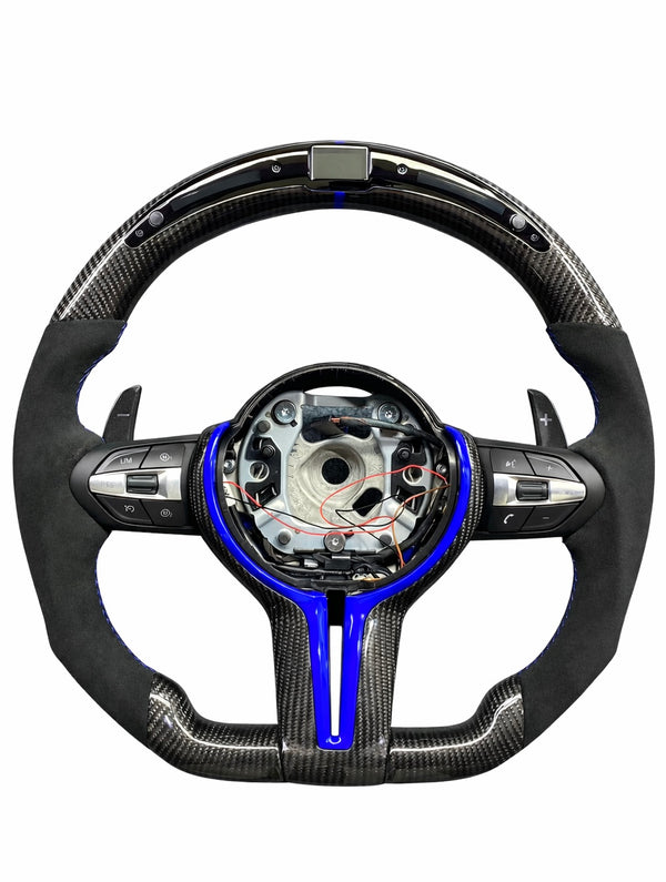BMW F8XX CARBON FIBRE CUSTOM STEERING WHEEL