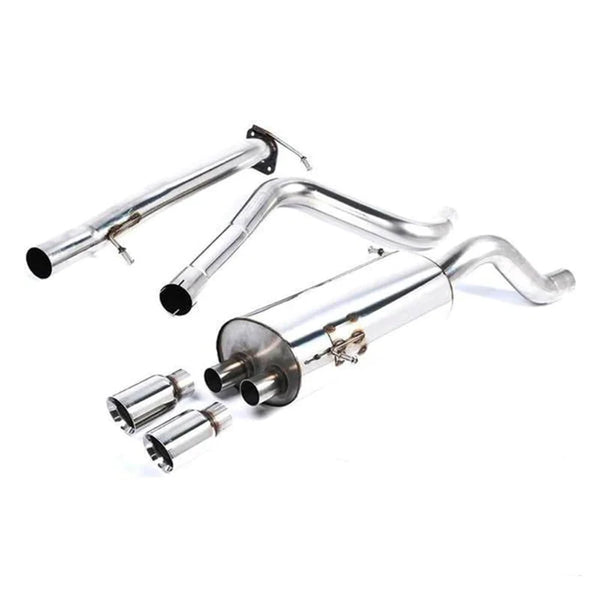 Milltek Fiesta ST180 Cat Back Exhaust (Non Resonated) SSXFD098 - Fiesta ST180 Mk7