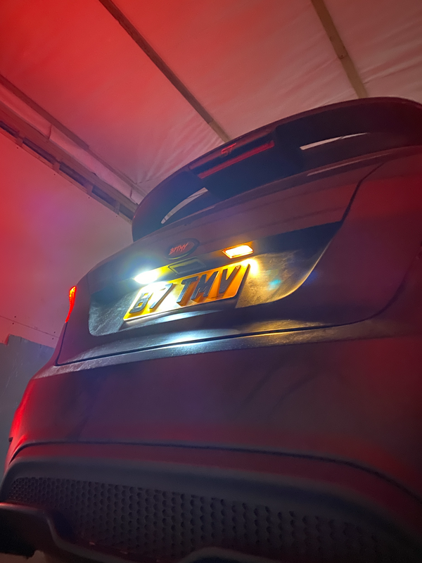Fiesta MK7 LED Number plate light unit