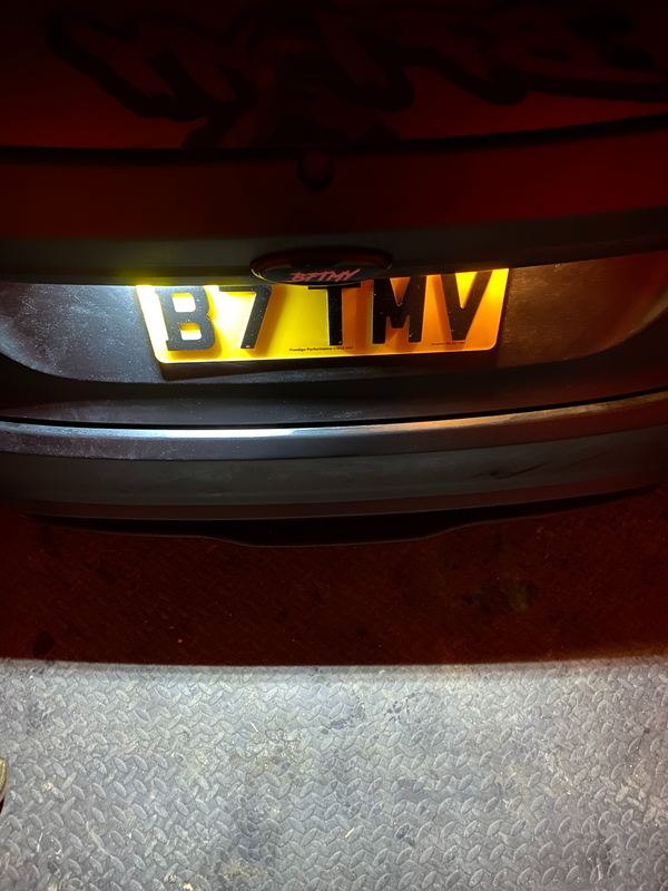 Fiesta MK7 LED Number plate light unit – B7 Performance