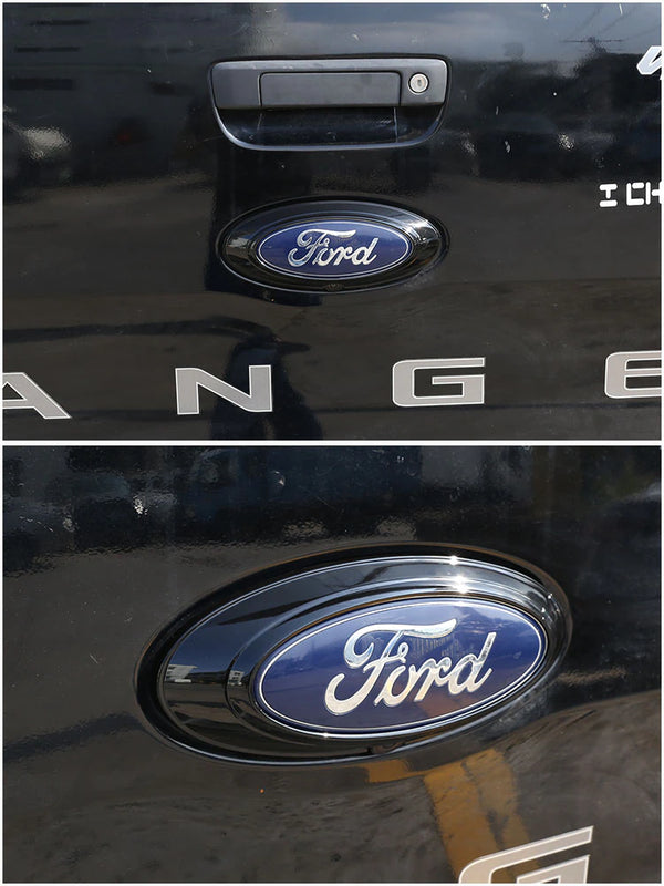 Ford Ranger Rear Badge Chrome Delete