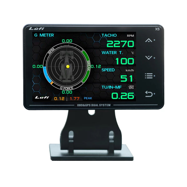 Lufi XS Revolution GPS OBD2 Scan Gauge