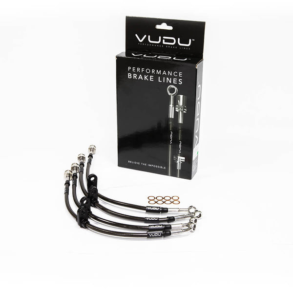 Toyota Yaris GR Braided Brake Lines - VUDU Performance